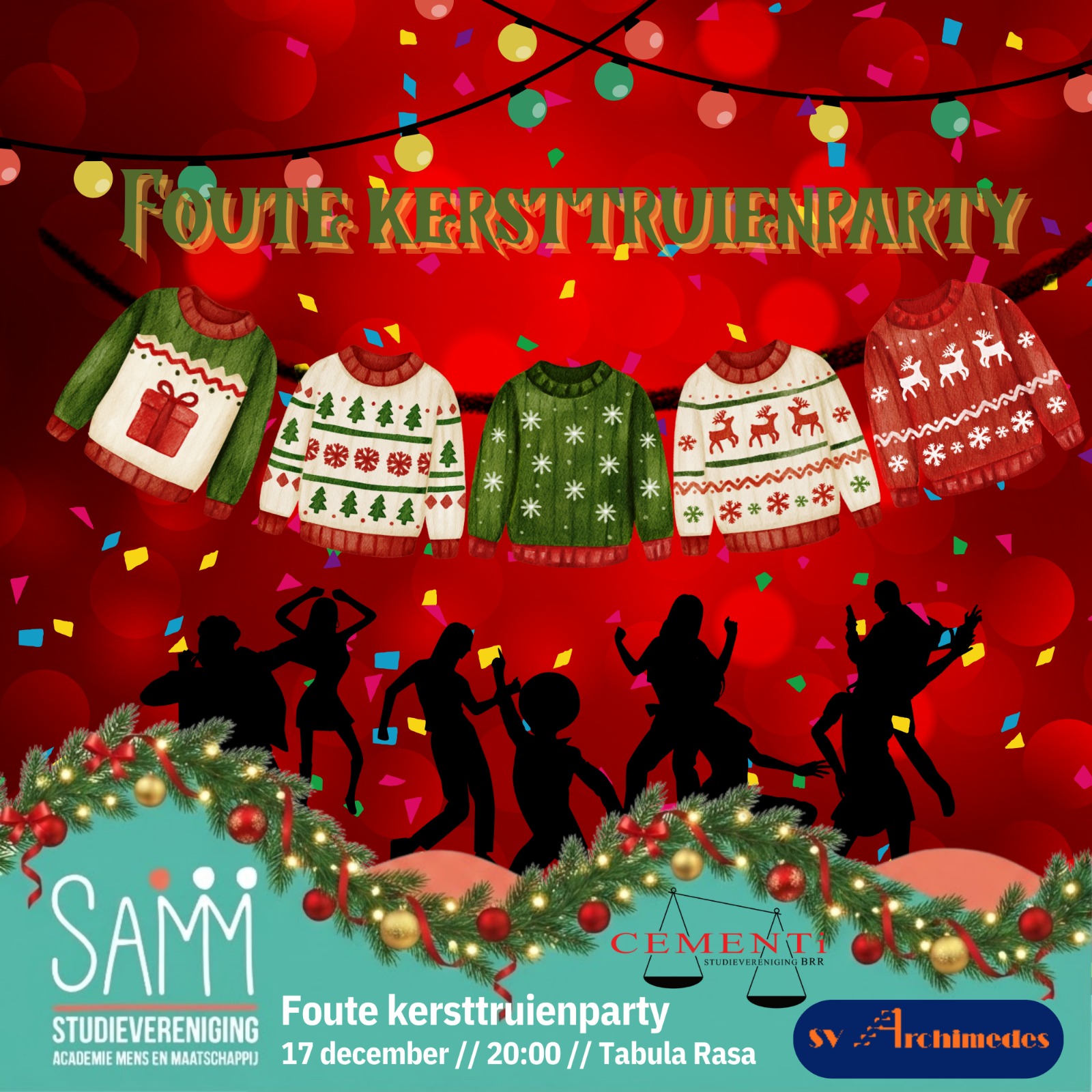 Kerstruienborrel